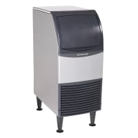 Scotsman CU0415MAX-1 15"W Full Cube Undercounter Ice Machine - 58 lbs/day, Air Cooled, Gravi...