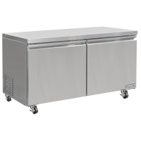 MoTak MUR-60-X 60 1/5" W Undercounter Refrigerator w/ (2) Sections &amp; (2) Doors, 115v