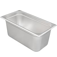 Browne Third Size Steam Pan, Stainless (22136)