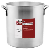 Winco AXHH-100 100 qt Aluminum Stock Pot