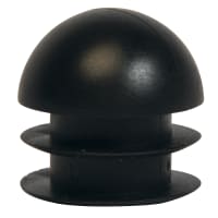 CSL 1" Round Replacement Foot Plug for Tray Stand, Black (P135-4-24)