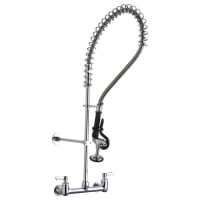 Elkay LK943C 45"H Wall Mount Pre Rinse Faucet - 1 1/5 GPM, Base with Nozzle