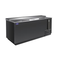 Valpro 65" Forced Air Bottle Cooler - Holds 528 12-oz Bottles, Lid Locks, 115v (VPB65)
