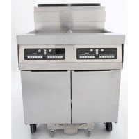 Dean 2FPRG50T PowerRunner™ Gas Fryer - (2) 50 lb Vats, Floor Model, Liquid Propane