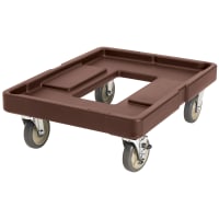 Cambro CD400131 Camdolly® for Camcarriers® w/ 300 lb Capacity, Dark Brown