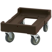 Cambro CD160131 Camdolly® for Camtainers® w/ 300 lb Capacity, Dark Brown