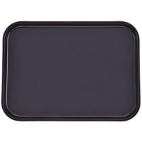 Cambro PT1014110 Rectangular Polytread Tray - 10 9/16x13 5/8" Black