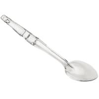 Cambro SPO13CW135 13" Solid Spoon - Clear