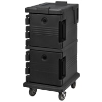 Cambro UPC600110 Ultra Camcart® Insulated Food Carrier - 45 qt w/ (8) Pan Capacity, Black