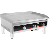Vollrath 40723 36" Gas Griddle w/ Thermostatic Controls - 3/4" Steel Plate, Convertible