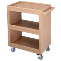 Cambro BC225157 3 Level Polymer Utility Cart w/ 350 lb Capacity, Raised Ledges