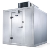 Amerikooler QC061277**FBSC-O 6' x 12' Outdoor Walk-In Cooler w/ Top-Mounted Compressor...