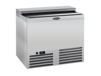 Krowne MC36S 1 Section Glass Chiller w/ 165 Mug Capacity, Stainless, 115v