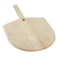American Metalcraft 2414 24" Pizza Peel w/ 15" x 14" Blade, Wood