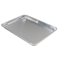 Winco ALXP-1013 1/4 Quarter Size Bun / Sheet Pan - 13" x 9 1/2",  20 gauge Aluminum