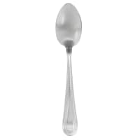 Winco 0005-01 6 1/4" Teaspoon with 18/0 Stainless Grade, Dots Pattern