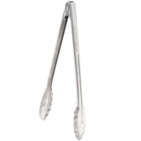 Winco UT-12HT 12"L Stainless Utility Tongs