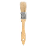 Browne 1" Flat Pastry Brush, Sterilized Bristles (HL9115W)