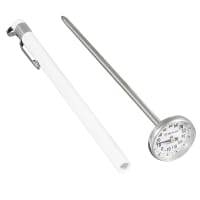 Browne 1" Dial Type Pocket Test Thermometer w/ 5" Stem, -10 to 110 Degrees C (PT84113)