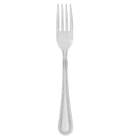 Winco 0005-05 7 3/8" Dinner Fork with 18/0 Stainless Grade, Dots Pattern