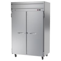 Beverage-Air HF2HC-1S 52" Horizon Series Two Section Reach In Freezer, (2) Left/Right Hinge...