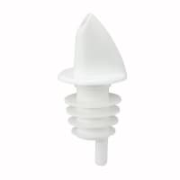 Winco PPR-2W Free Flow Liquor Pourer, White
