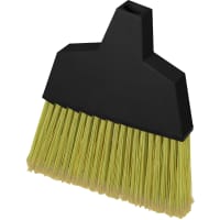 Carlisle 55" Duo-Sweep® Lobby Broom w/ Angle Bristles & Black Handle (4165000)