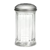 Tablecraft 800 12 oz Glass Sugar Pourer, Glass/Stainless Steel