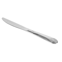 Winco 0031-08 8 7/8" Dinner Knife with 18/8 Stainless Grade, Peacock Pattern