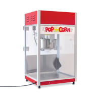 Gold Medal 2388 Special 88 Popcorn Machine w/ 8 oz Kettle & Red Steel Dome, 120v