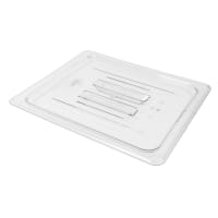 Winco SP7200S 1/2 Size Solid Food Pan Cover, Polycarbonate