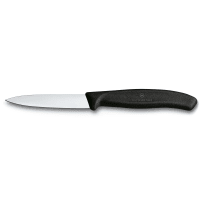 Victorinox 5.0603.S-X1 Paring Knife w/ 3 1/4" Blade, Black Polypropylene Handle