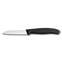 Victorinox 6.7403 Paring Knife w/ 3 1/4" Blade, Black Polypropylene Handle