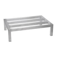 Winco ASDR-1436 36" Stationary Dunnage Rack w/ 900 lb Capacity, Aluminum