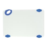 Winco CBN-1218BU Plastic Cutting Board - 12" x 18", Blue