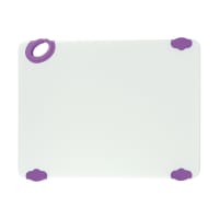 Winco CBN-1520PP Plastic Cutting Board - 15" x 20", Purple