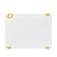 Winco CBN-1824YL Plastic Cutting Board - 18" x 24", Yellow