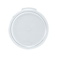 Winco PCRC-24C Round Cover for 2 & 4 qt Storage Containers - Polycarbonate, Clear