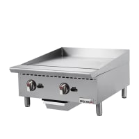 Winco NGGD-24M 24" Gas Griddle w/ Manual Controls - 3/4" Steel Plate, Natural Gas, Conv...