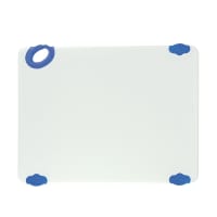 Winco CBN-1520BU Plastic Cutting Board - 15" x 20", Blue