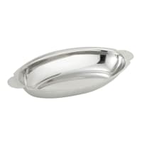 Winco ADO-20 20 oz. Oval, Stainless Rarebit