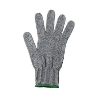 Winco GCRA-M Medium Cut Resistant Glove - Blended Material, Gray w/ Green Band, A5 Level