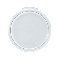 Winco PCRC-1222C Round Cover for 12, 18 & 22 qt Storage Containers - Polycarbonate, Clear