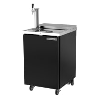 Beverage-Air BM23HC-C-B 24" Kegerator Beer Dispenser w/ (1) Keg Capacity - (1) Column, Black...