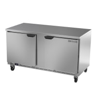 Beverage-Air WTR60AHC-FLT 60" Worktop Refrigerator w/ (2) Section, 115v
