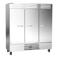 Beverage-Air FB72HC-5S 75" Vista® Three Section Reach In Freezer, (3) Left/Right Hinge Solid Doors, 208-230v