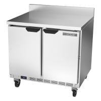 Beverage-Air WTR36AHC-FIP 36" Worktop Refrigerator w/ 2 Doors, 115v