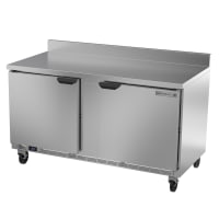 Beverage-Air WTR60AHC-FIP 60" Worktop Refrigerator w/ (2) Section, 115v