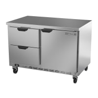 Beverage-Air WTRD48AHC-2-FLT 48" Worktop Refrigerator w/ (2) Section, 115v