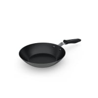 Vollrath 5923938 9 3/8" Non-Stick Carbon Steel Frying Pan w/ Hollow Silicone Handle - Induct...